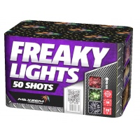 Батарея салютов "FREAKY LIGHTS" 0,6"x50